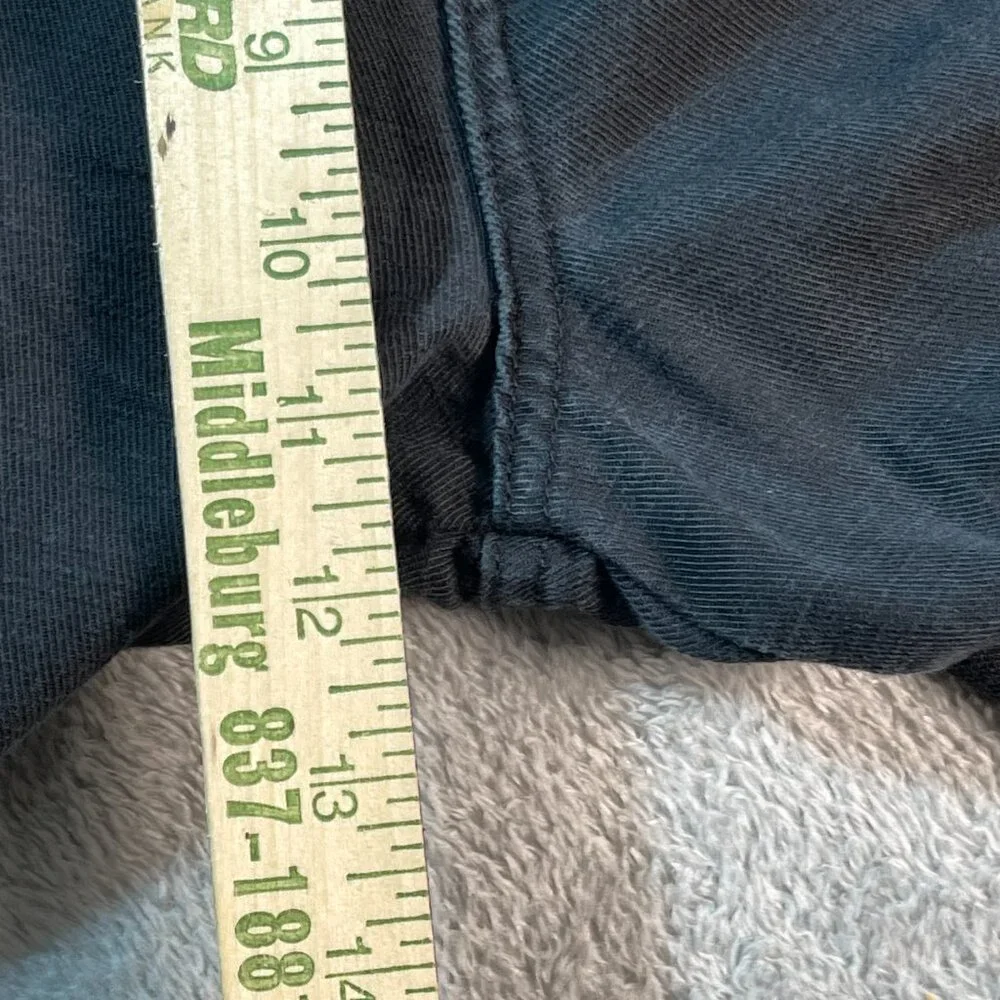 Wonderly Cargo Black L Baggy Pants Zip Fly Stretch‎ Jogger Outdoorsy Lyocell